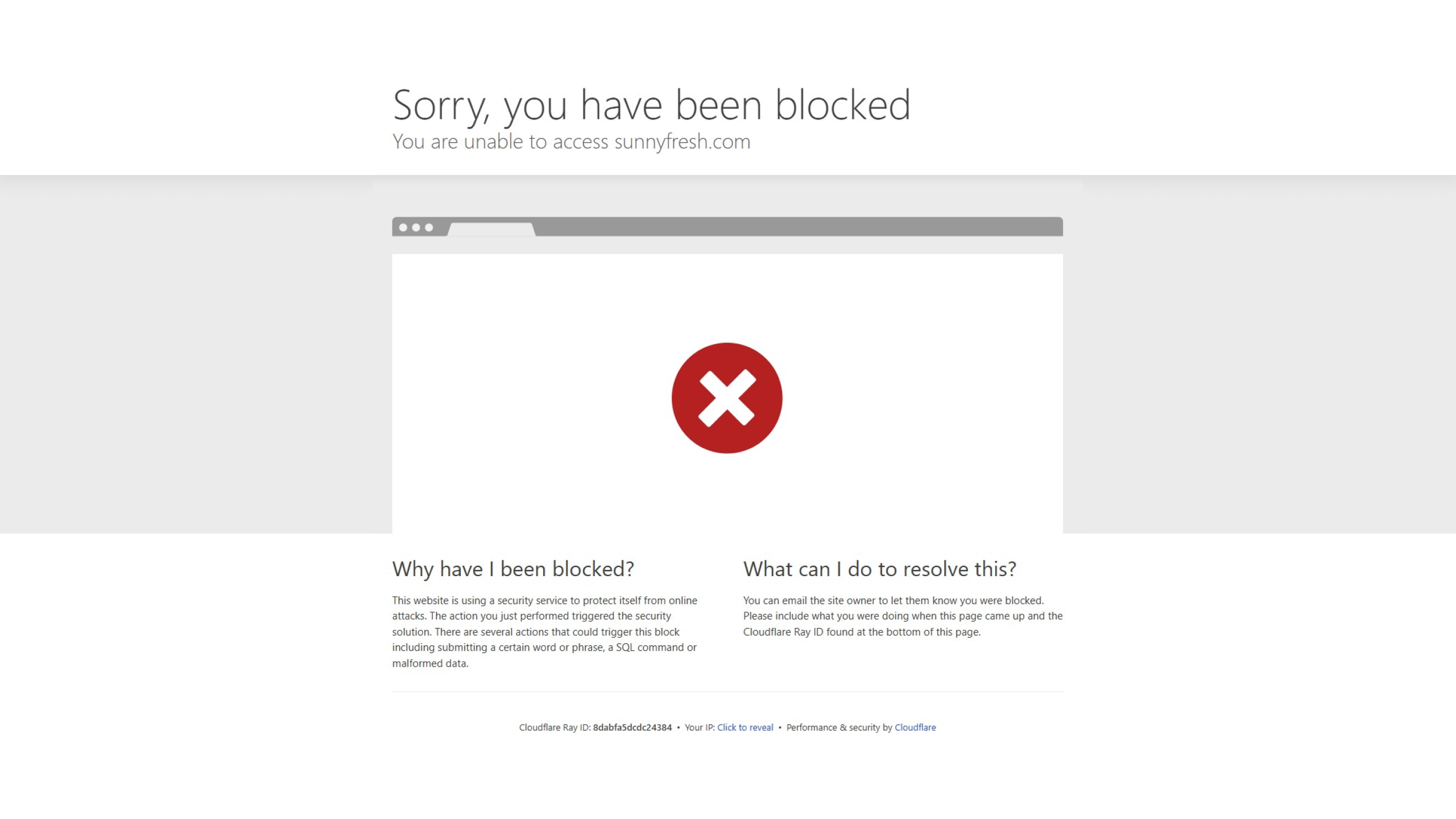 Screenshot of a DIY scrape getting blocked — TikTok's bot-check / CAPTCHA wall, or a browser DevTools Network tab showing a 403 response when hitting a profile from a datacenter IP. Outline the blocked request and the failed/expired msToken in red, with an arrow pointing to the error.