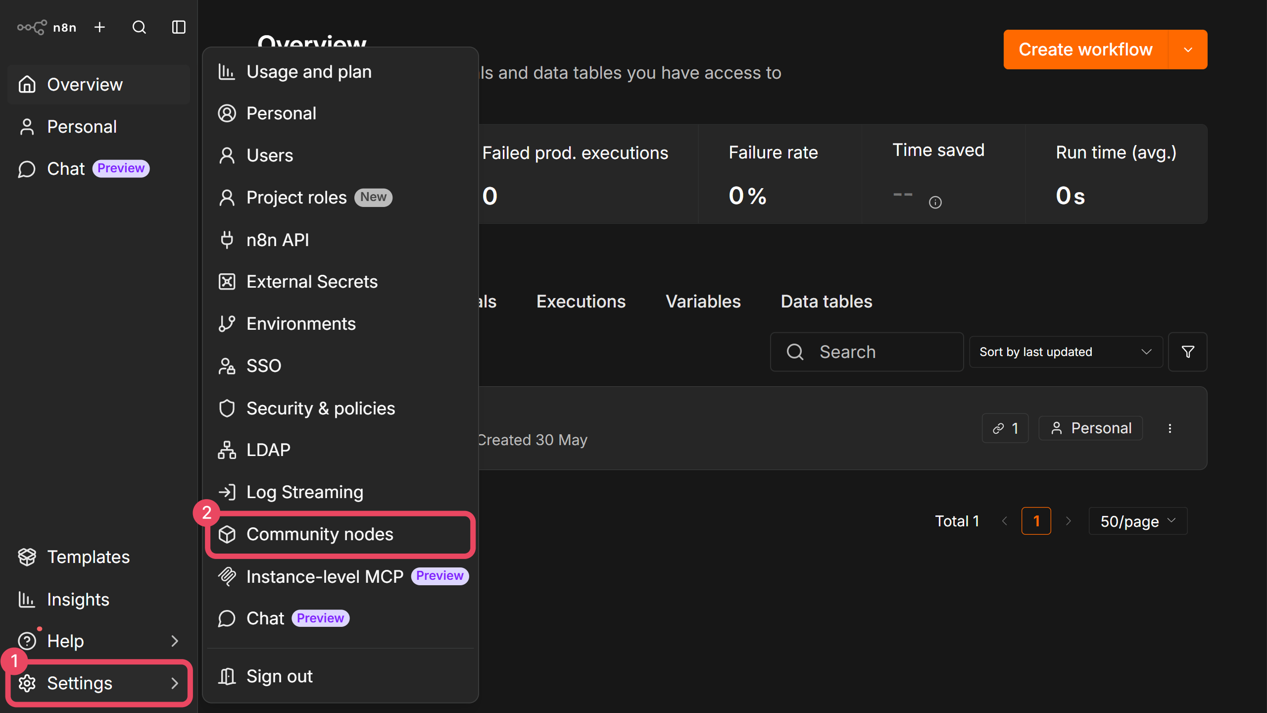 n8n Settings → Community nodes → Install, with package name n8n-nodes-socialfetch